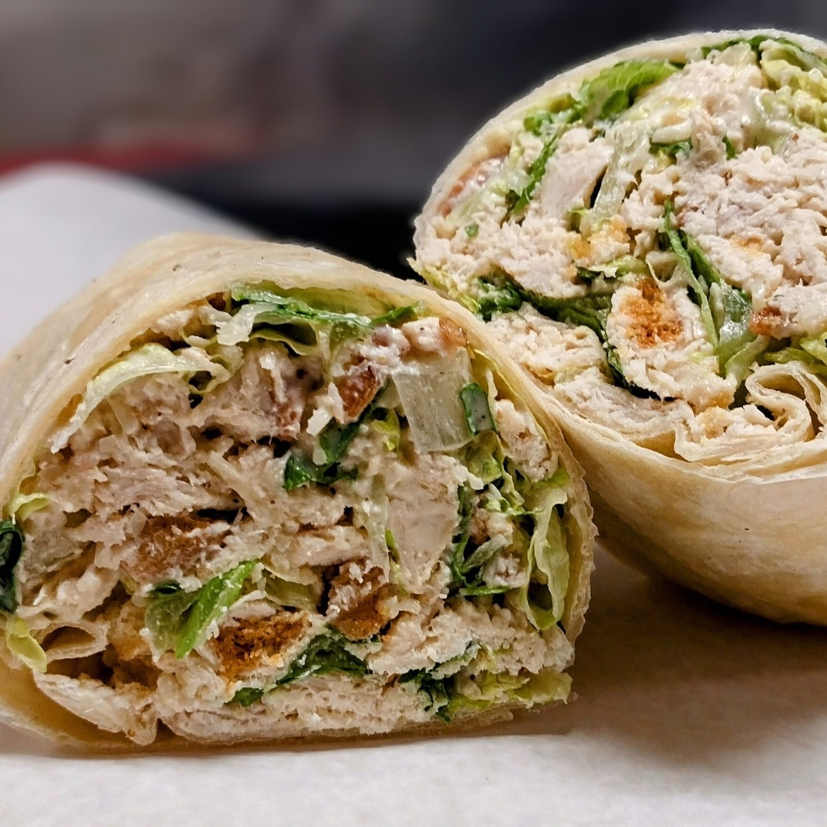 Chicken Bacon Ranch Wrap.
