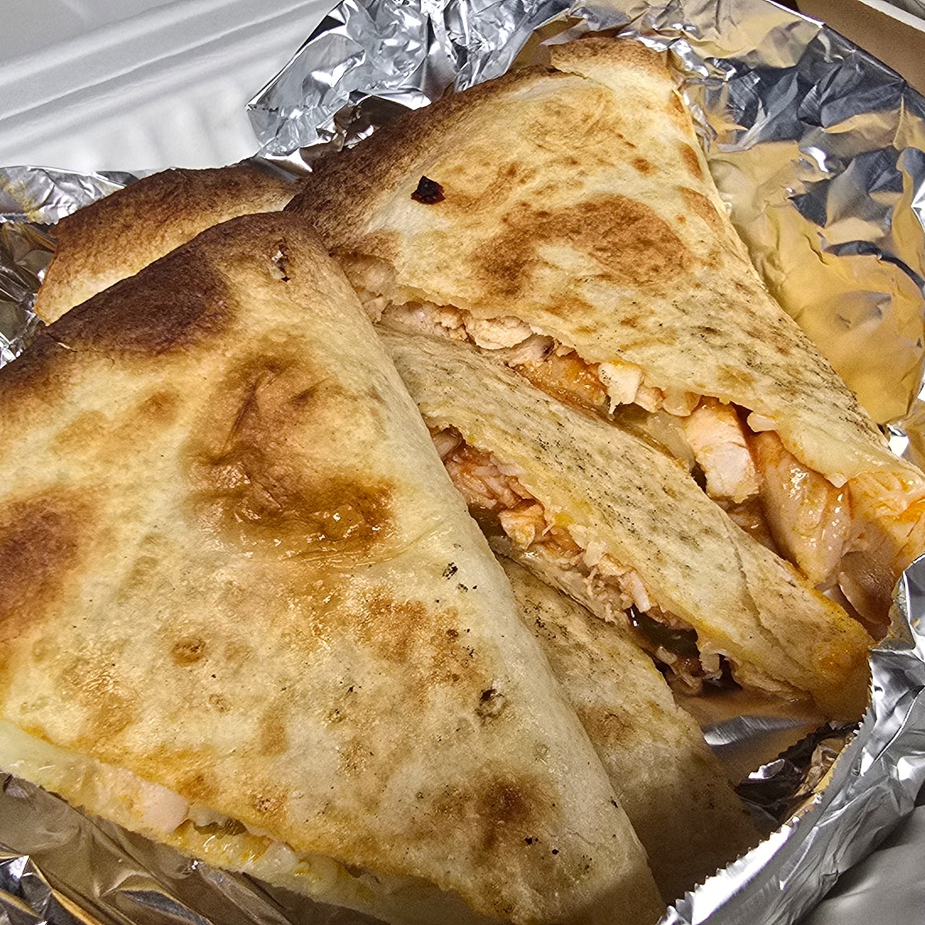 Chicken Quesadilla.