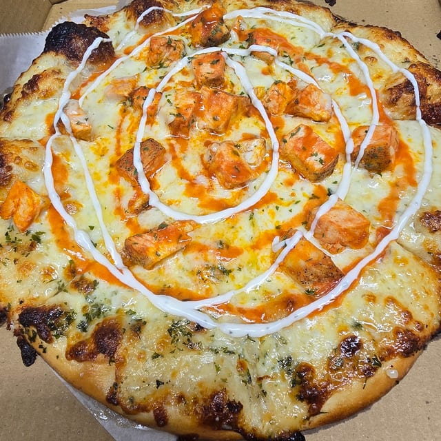 Buffalo Chicken Pizza.