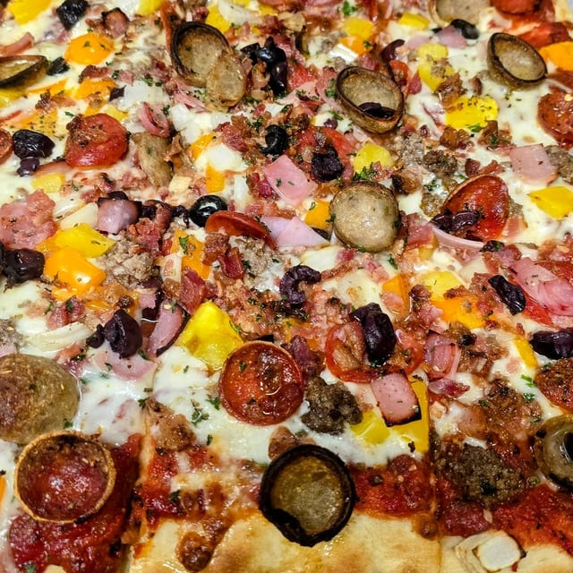 Sicilian Supreme Pizza.
